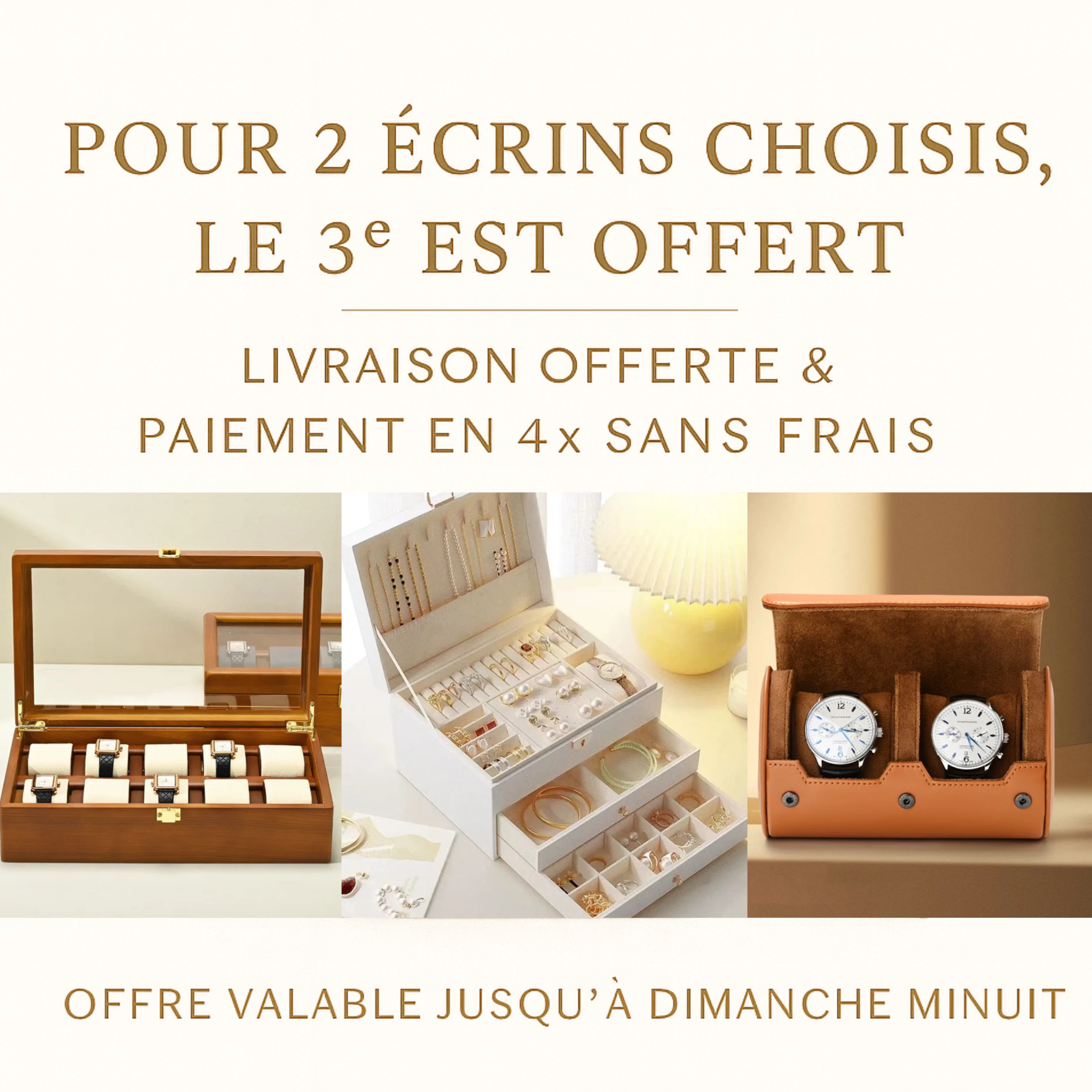 Boîte à bijoux en bambou