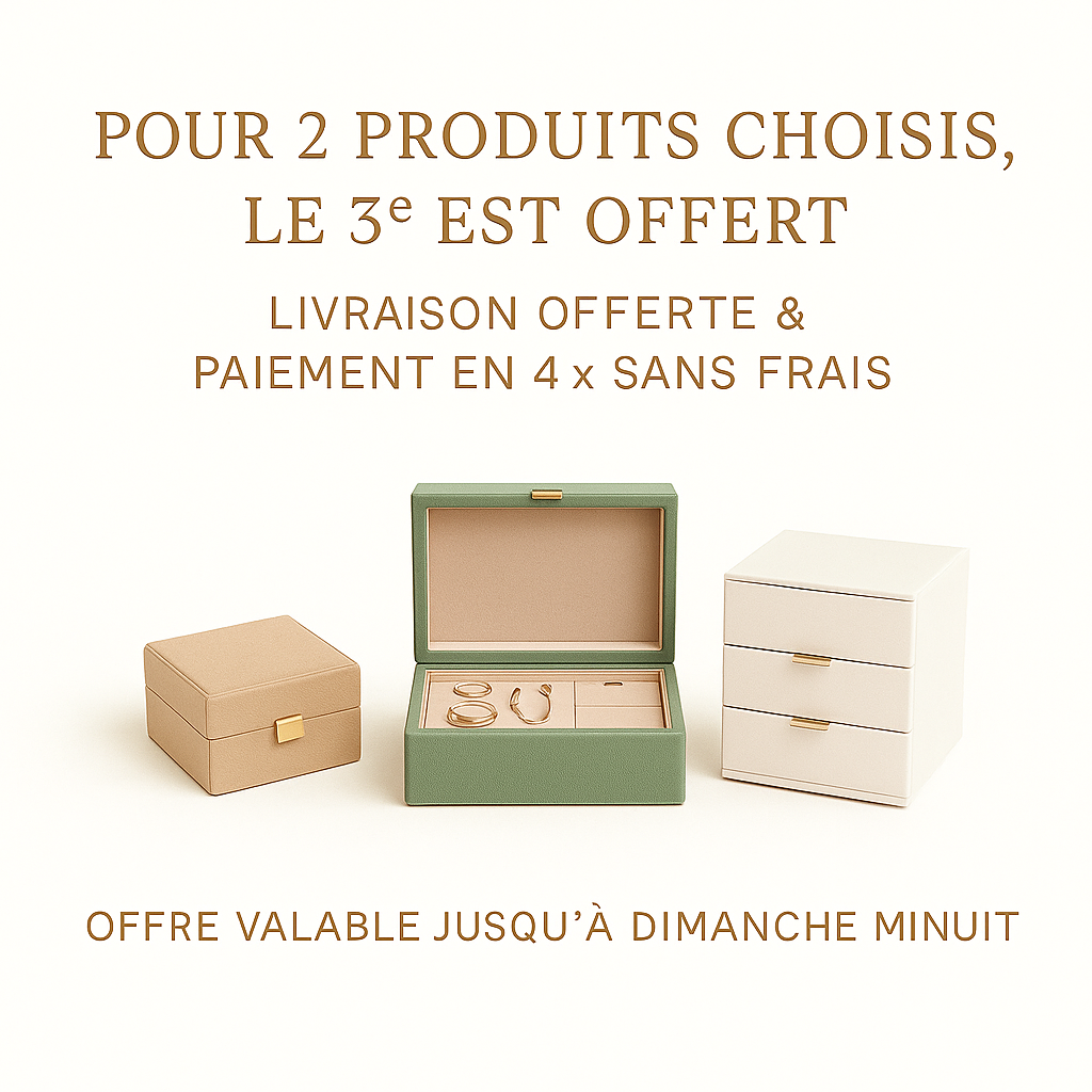 Armoire à bijoux murale blanche