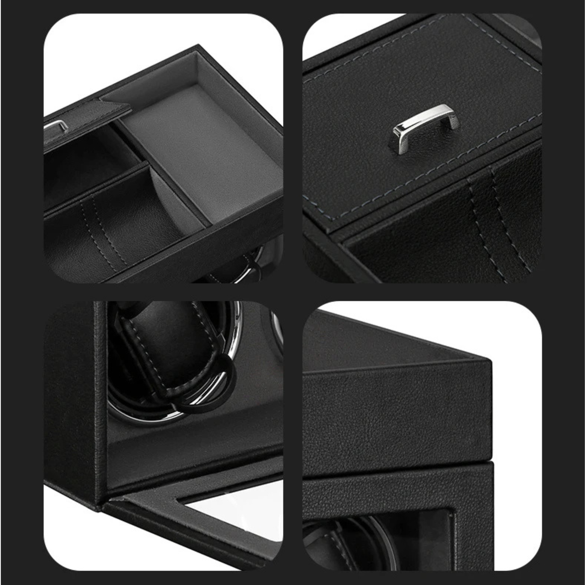 Boîte remontoir pour montres automatiques