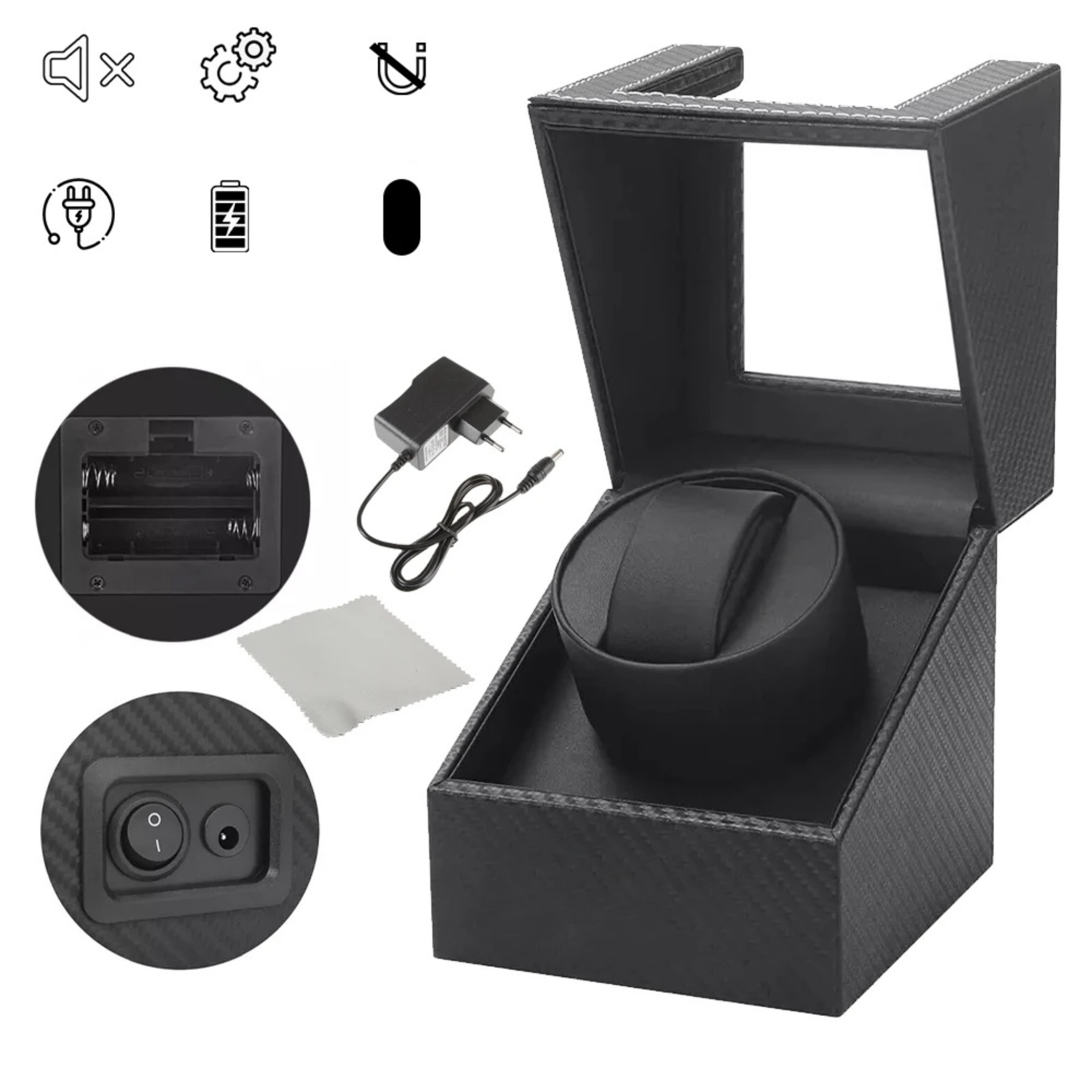 Remontoir pour montre automatique