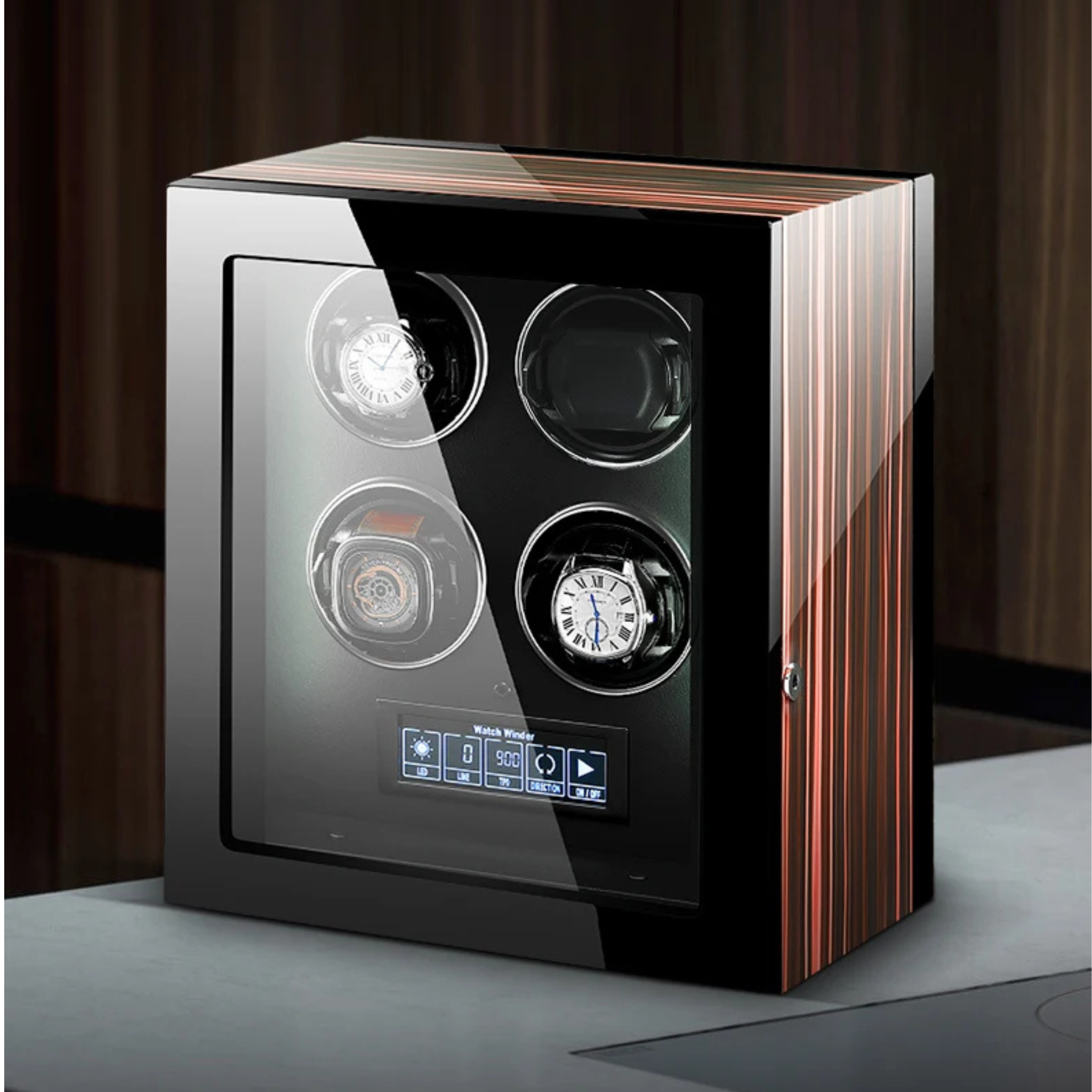 Remontoir à montre style japonais - 4 et 12 Emplacements