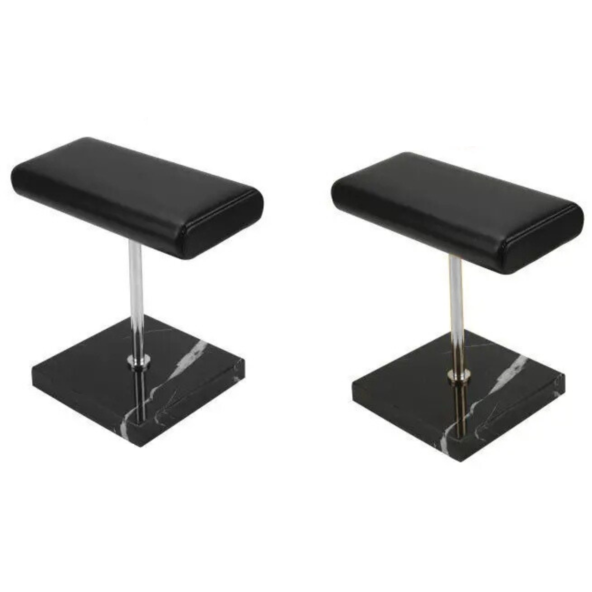 Support en Marbre Noir Raffiné