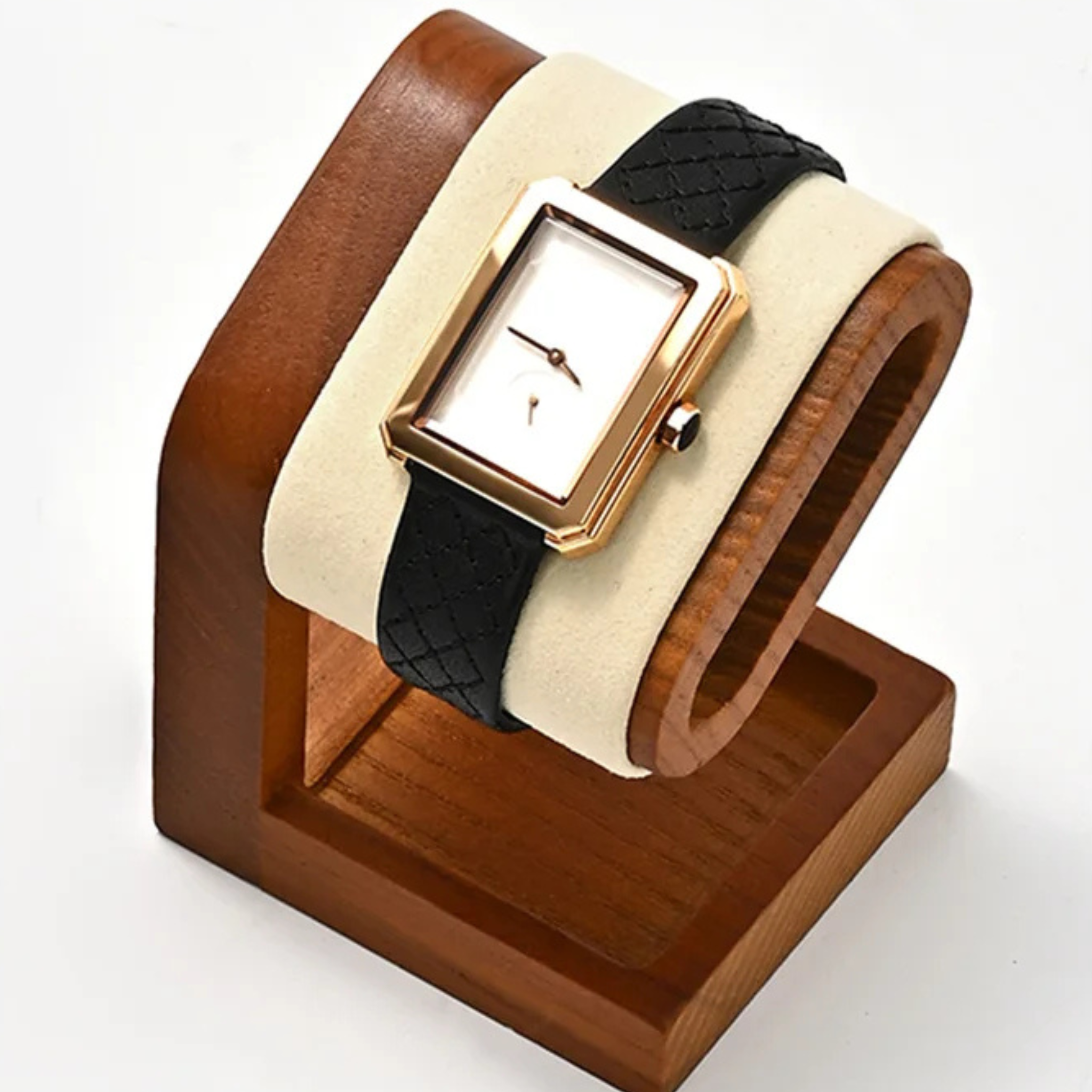 Présentoir design en bois pour montres