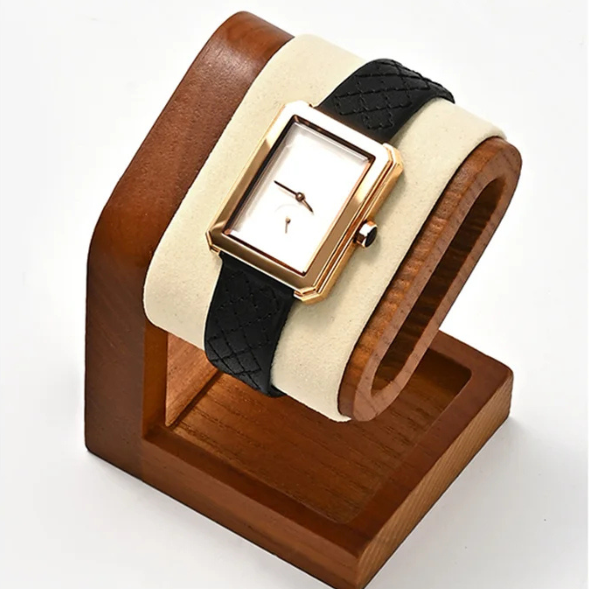 Présentoir design en bois pour montres