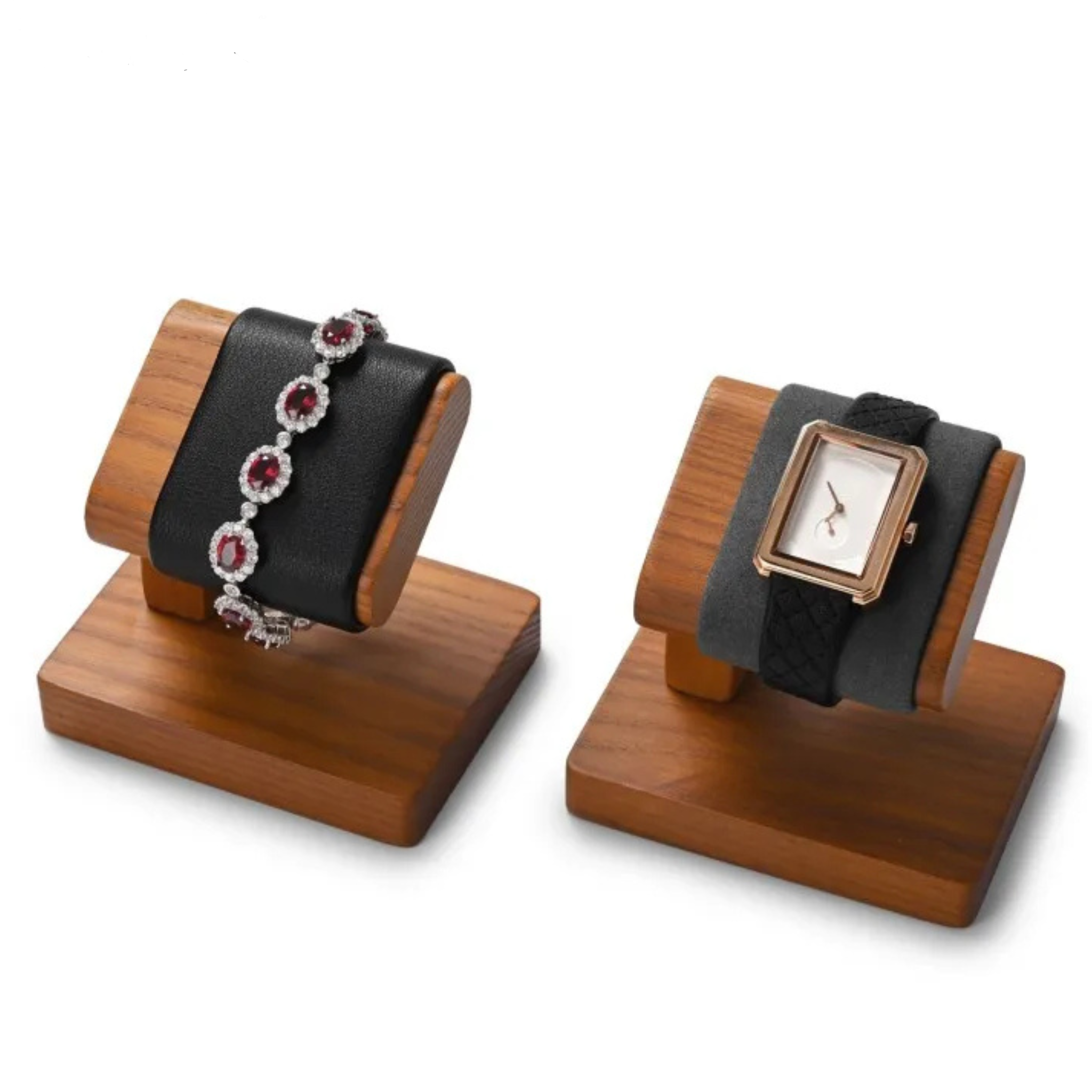 Présentoir en bois style épuré japonais