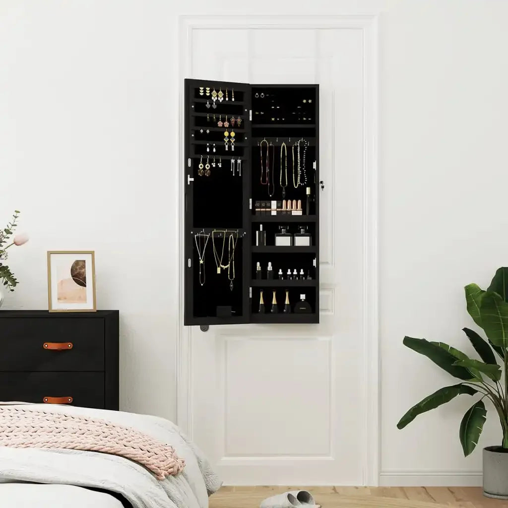 Armoire à bijoux murale en miroir