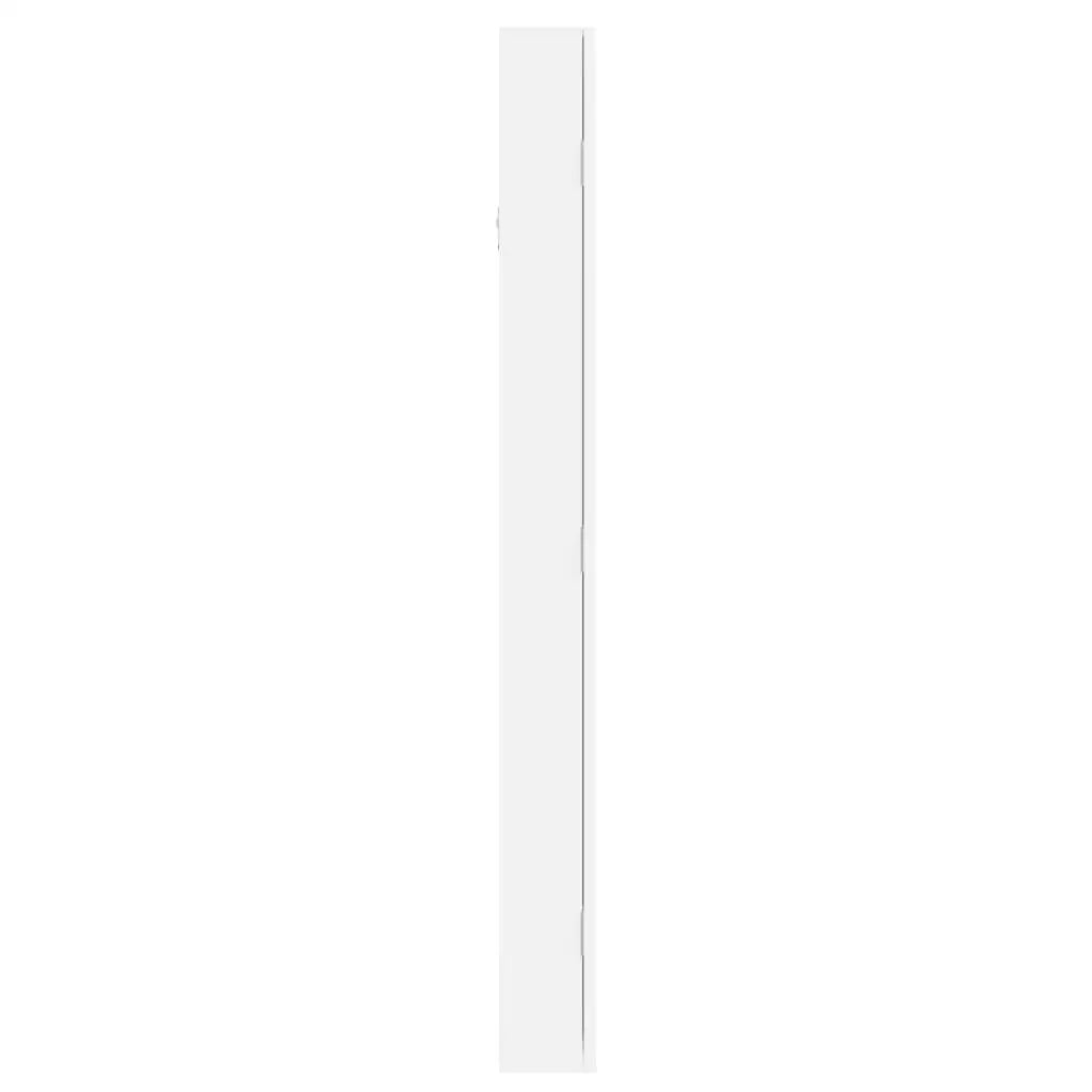 Armoire à bijoux murale blanche