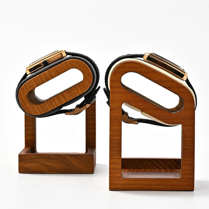 Présentoir design en bois pour montres
