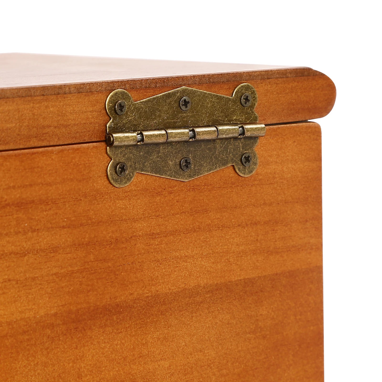 Boîte à bijoux raffinée en bois et velours