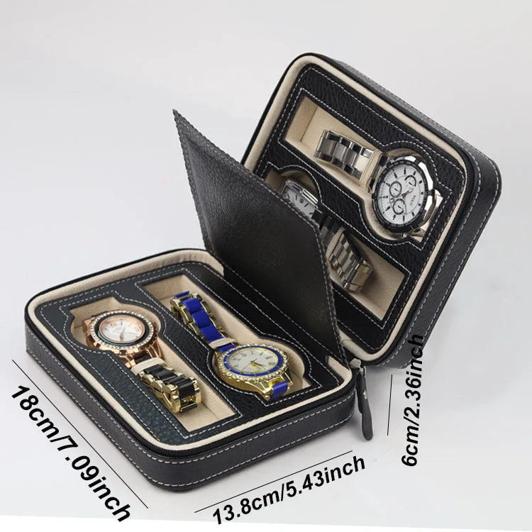 Boîte à montres pochette