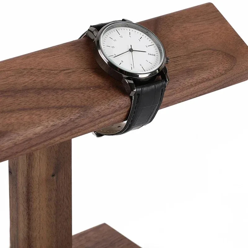 Présentoir en bois pour montres et accessoires