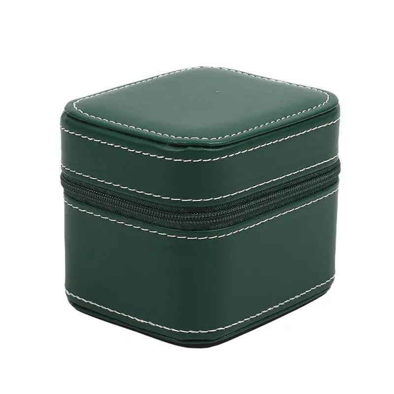 Pochette à montre compact en cuir