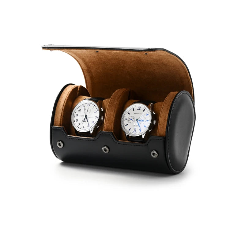 Étui à montres haut de gamme en cuir microfibre
