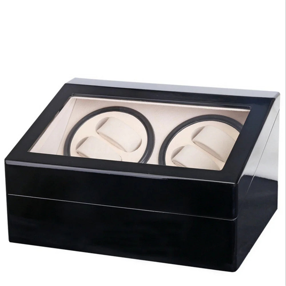 Remontoir noir brillant 4+6 montres