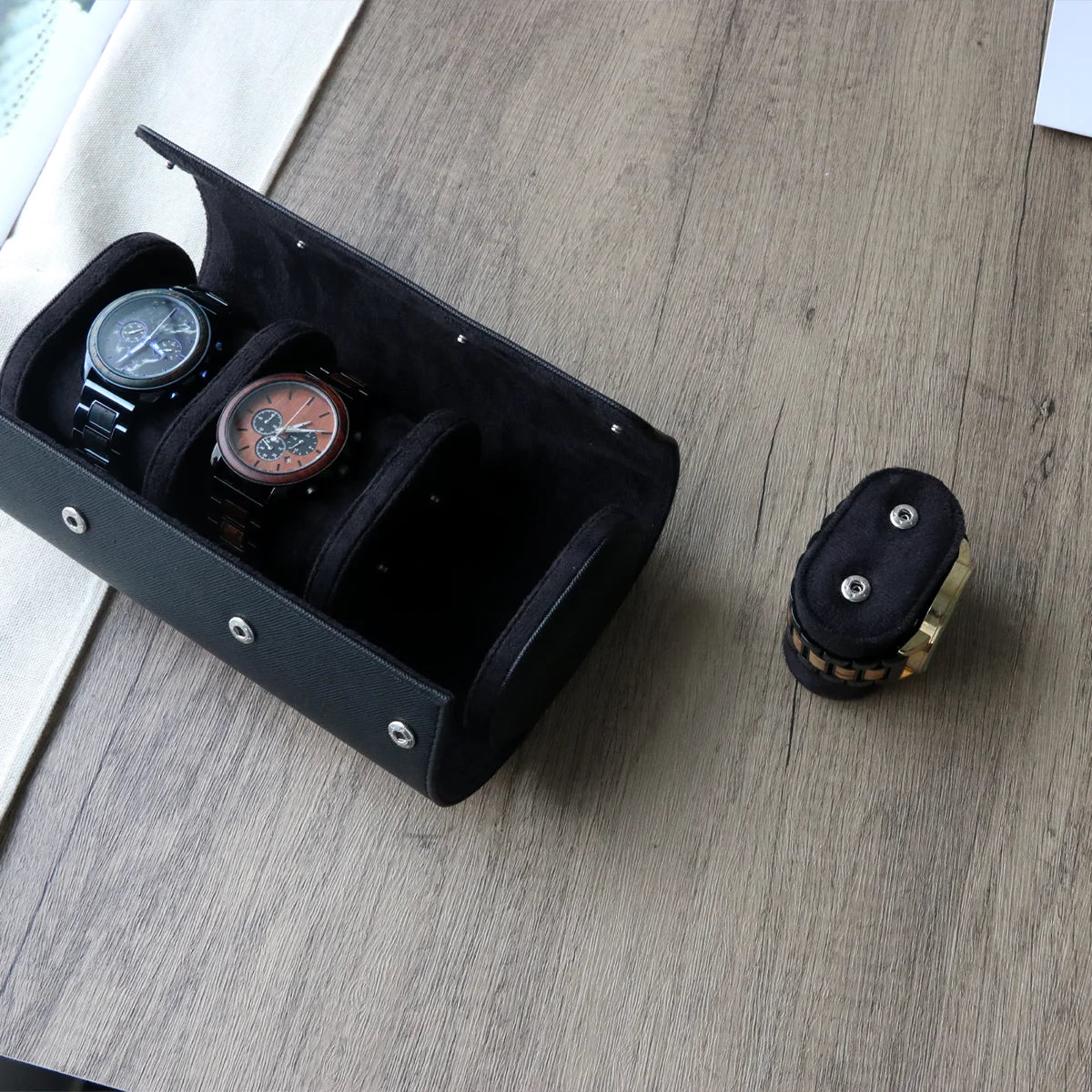 Coffret voyage pour 3 montres