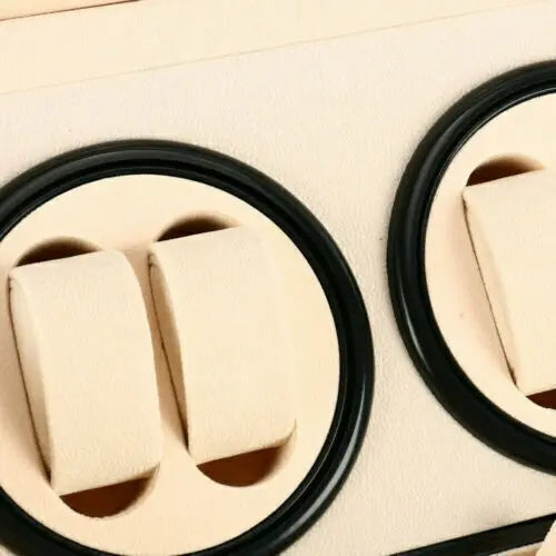 Remontoir noir brillant 4+6 montres