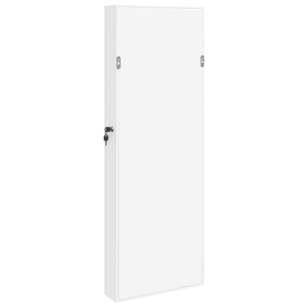 Armoire à bijoux murale blanche
