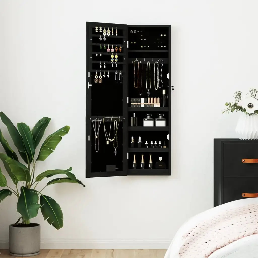 Armoire à bijoux murale en miroir