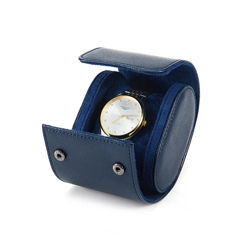 Étui à montre en cuir compact