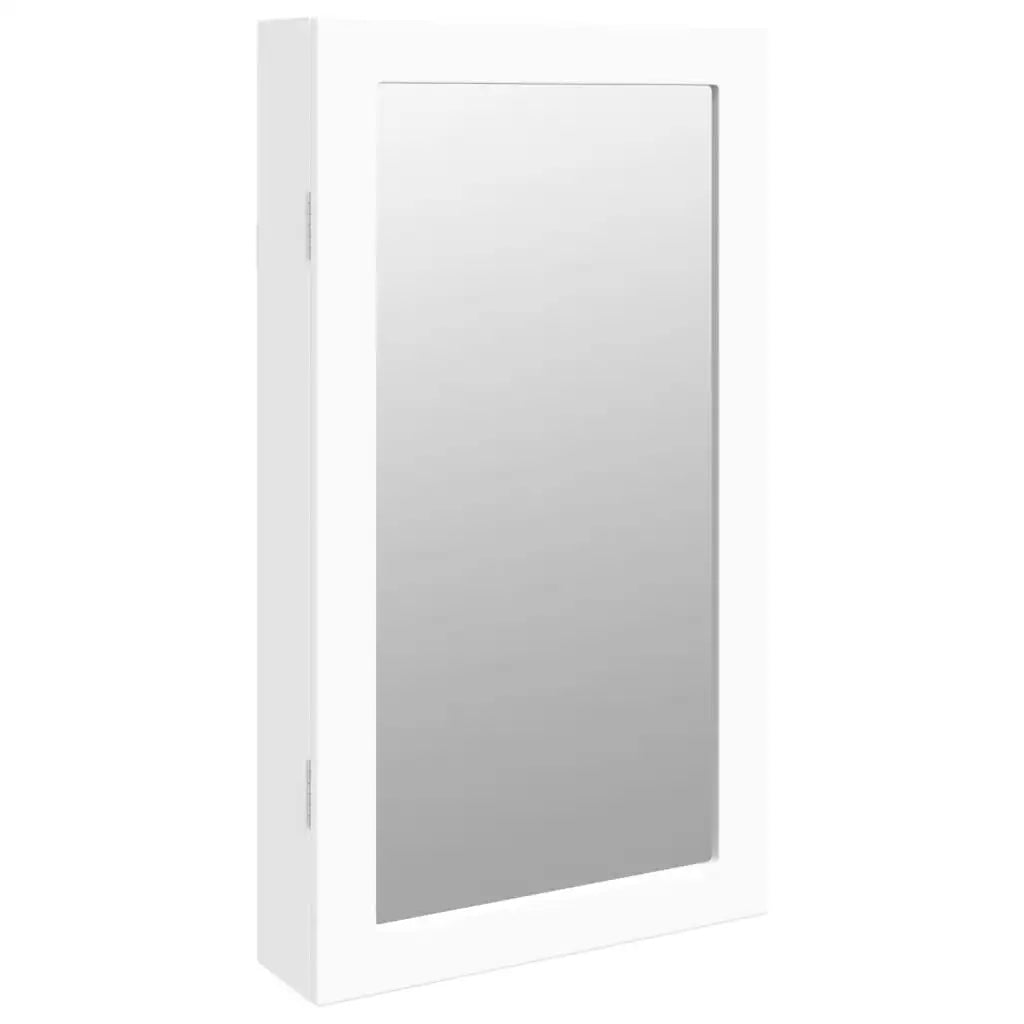 Armoire à bijoux murale avec miroir