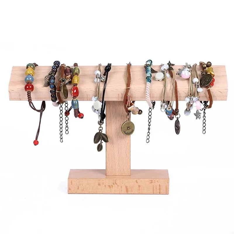 Présentoir en bois pour montres et accessoires