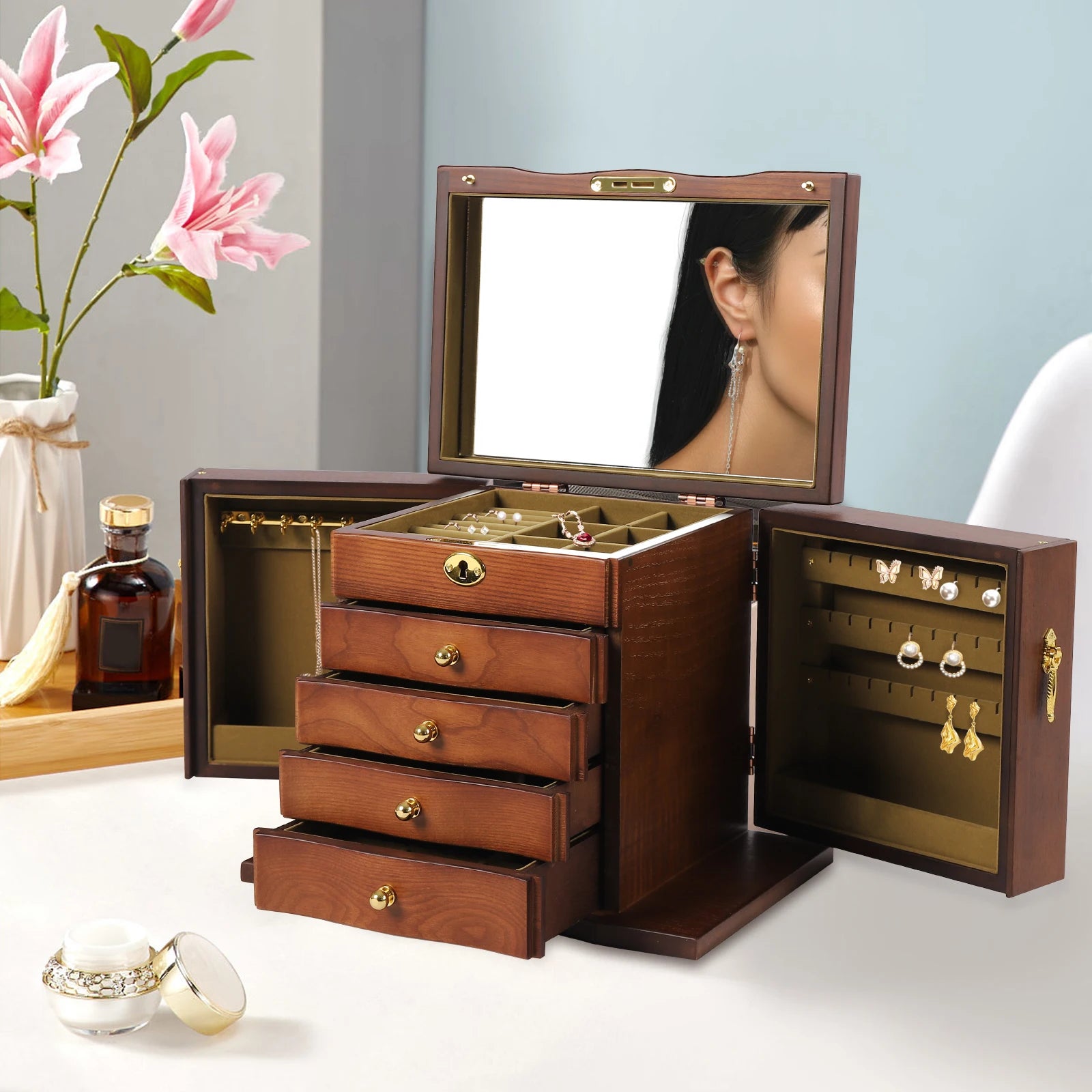 Boîte à bijoux vintège