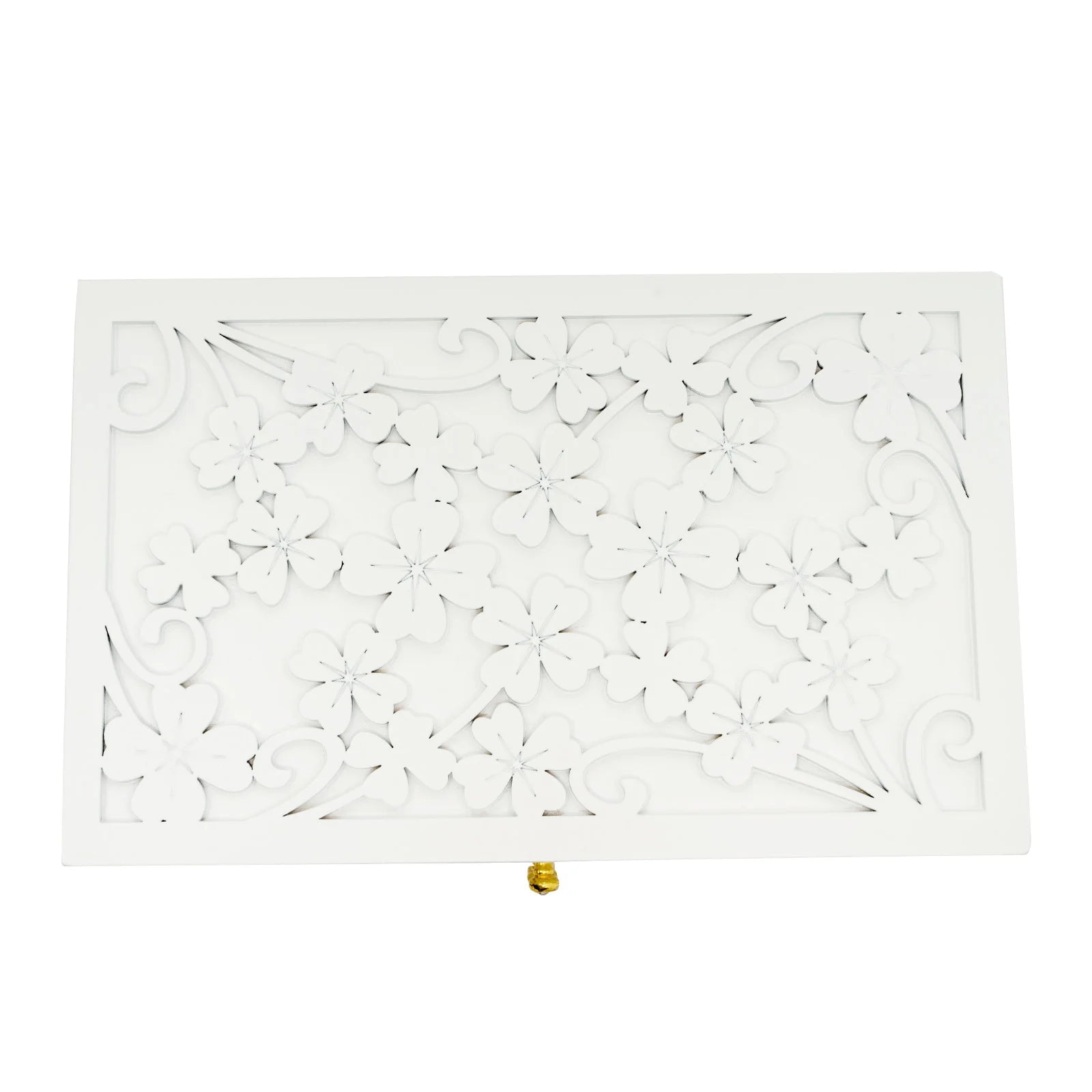 Boîte à bijoux blanche 6 tiroirs