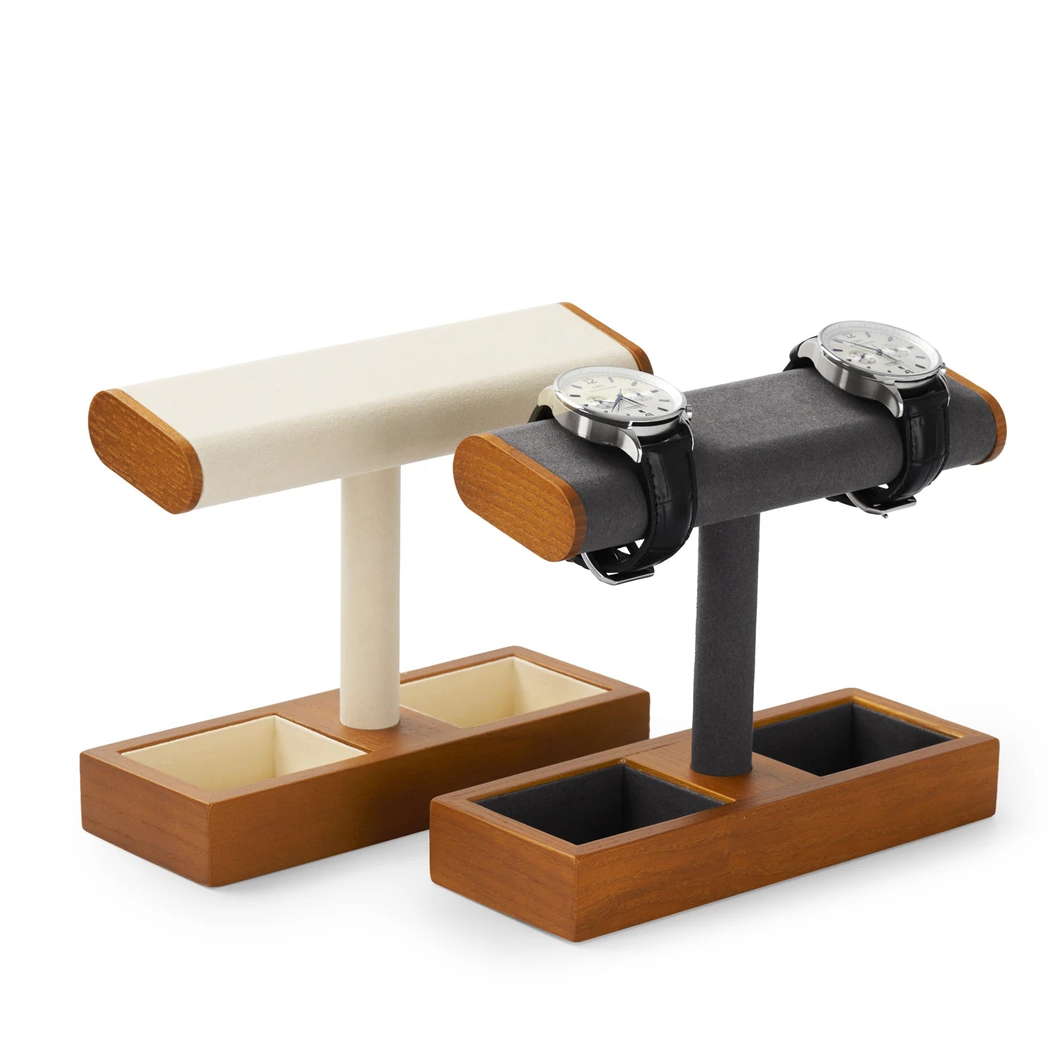 Présentoir pour montres en bois raffiné