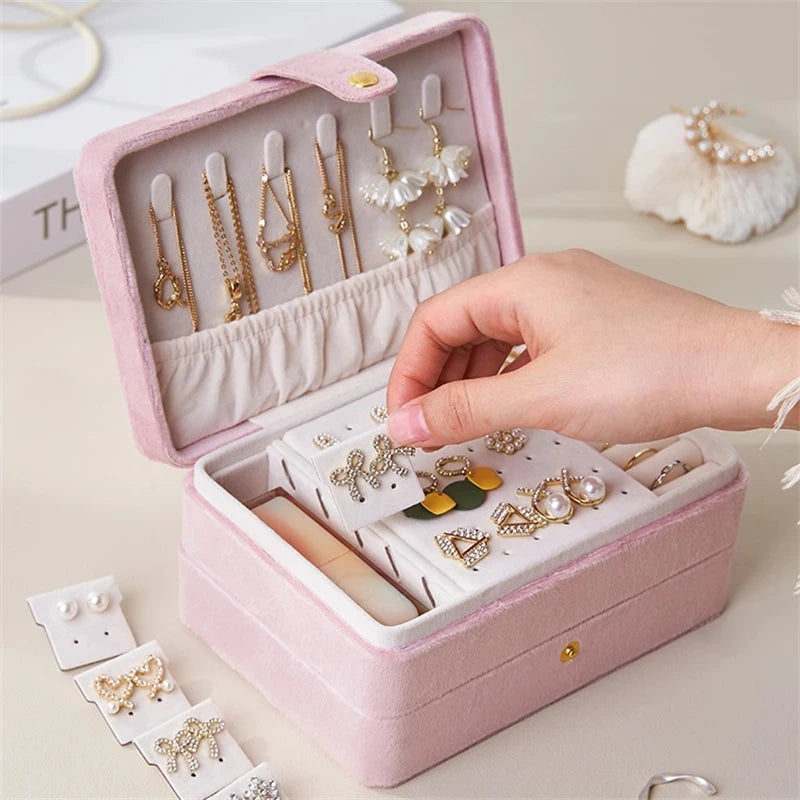 Boîte à bijoux de poche