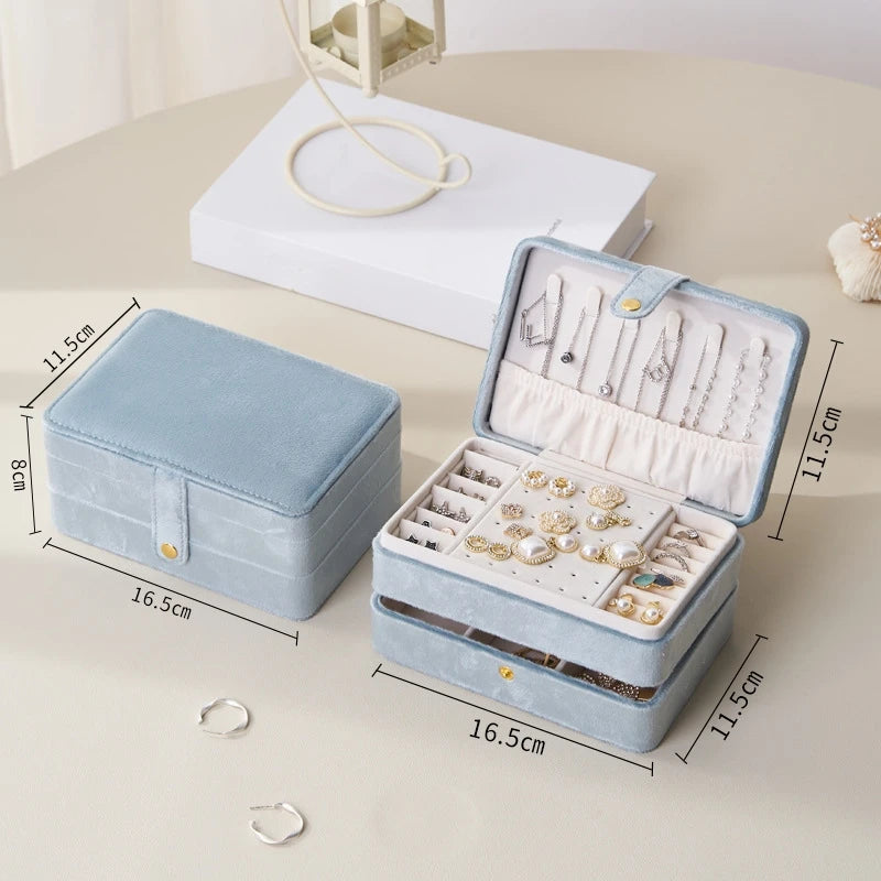 Boîte à bijoux de poche