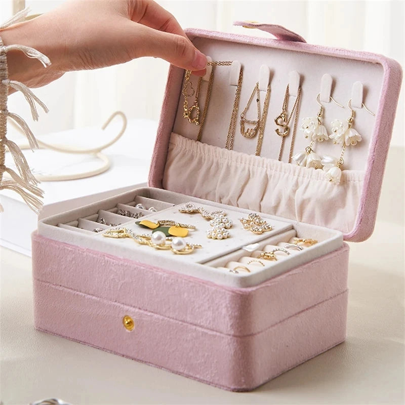 Boîte à bijoux de poche