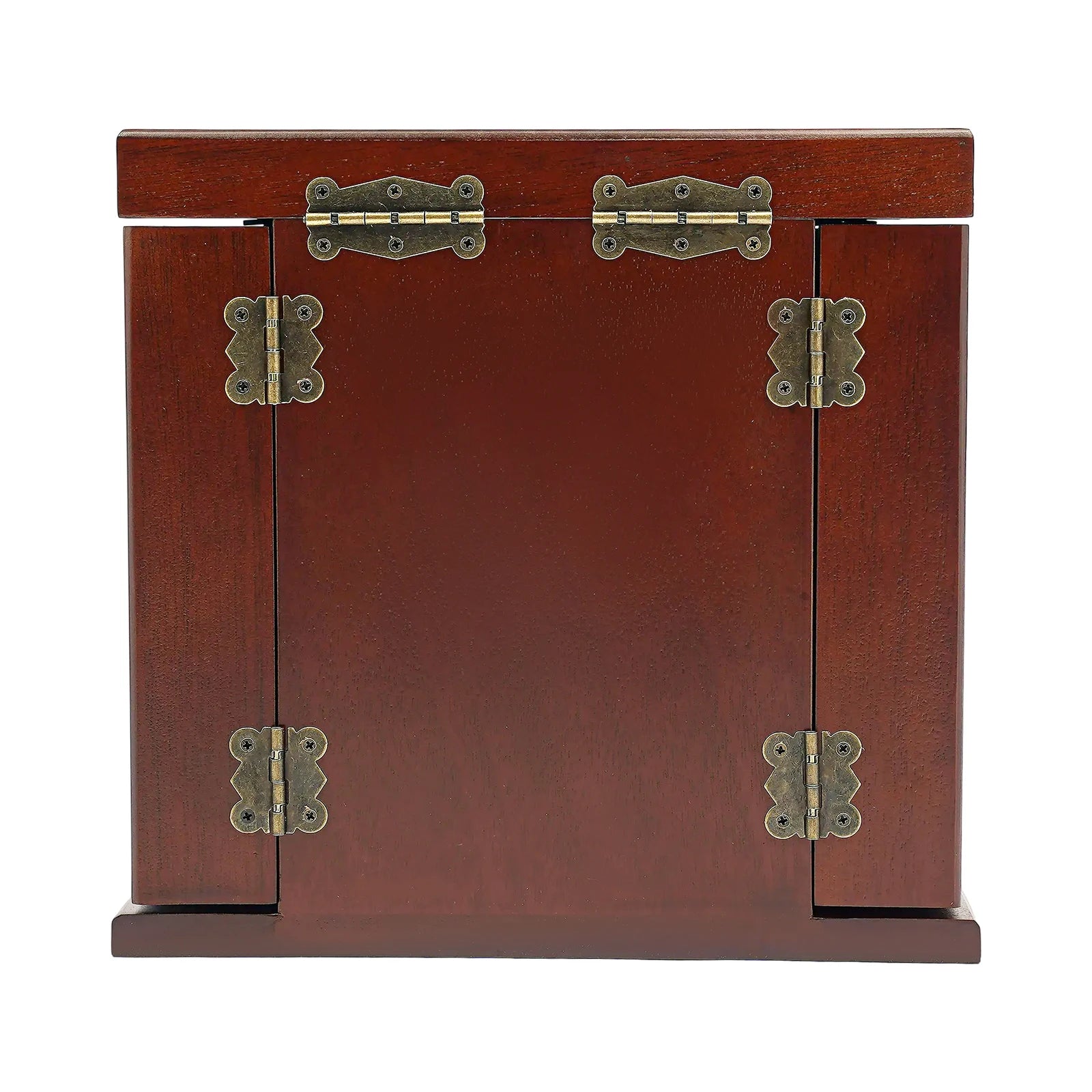 Boîte à bijoux en bois massif 5 niveaux