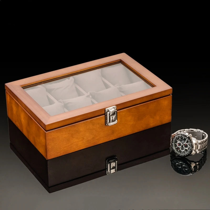 Boîte à montres – modèle rectangulaire raffiné