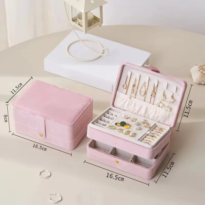 Boîte à bijoux de poche