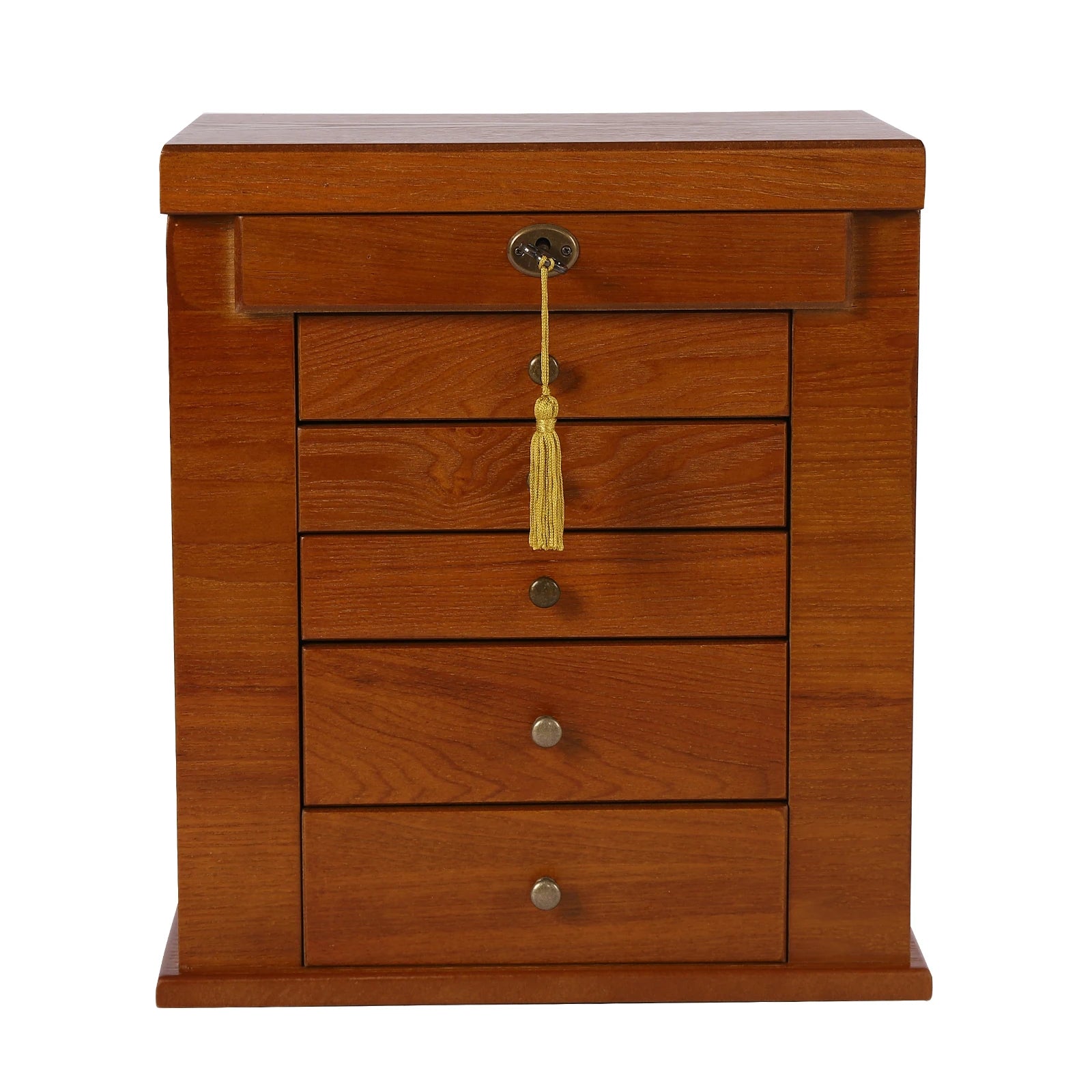 Boîte à bijoux en bois style classique