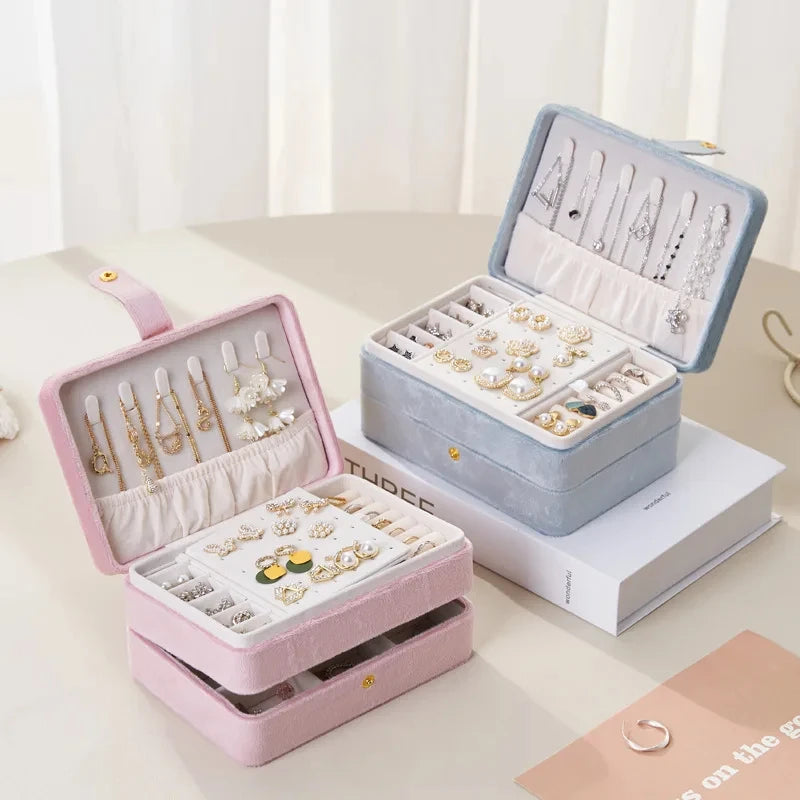 Boîte à bijoux de poche
