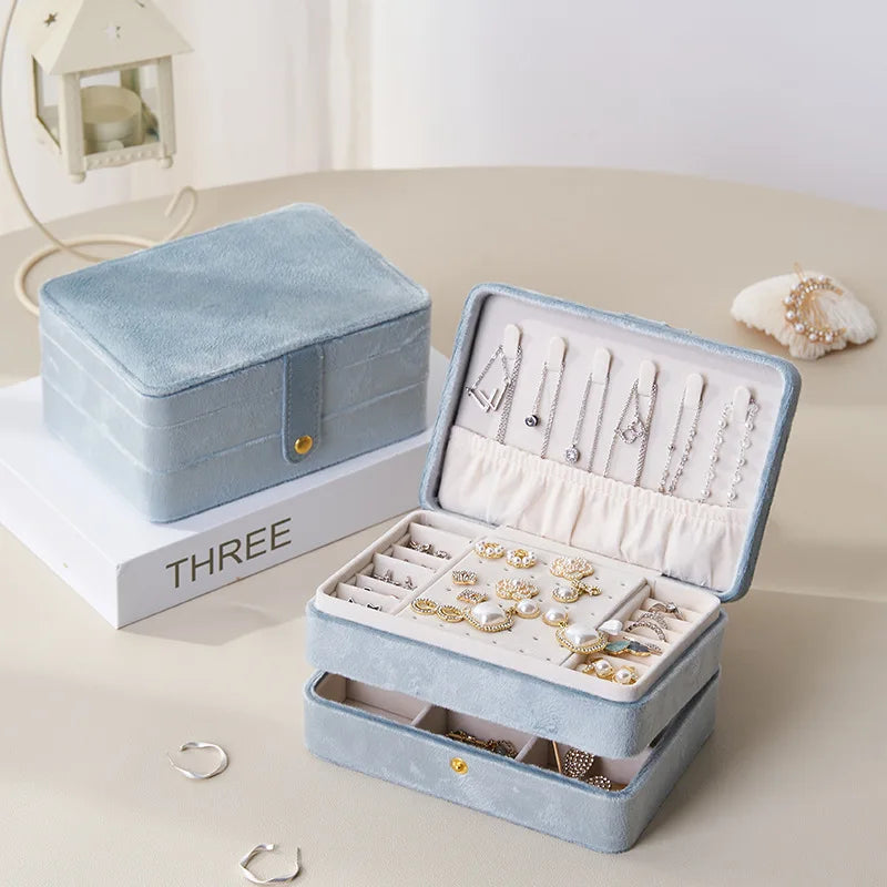 Boîte à bijoux de poche