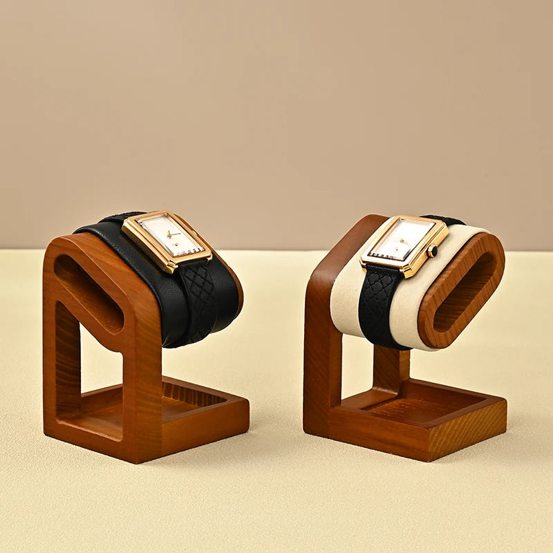 Présentoir design en bois pour montres