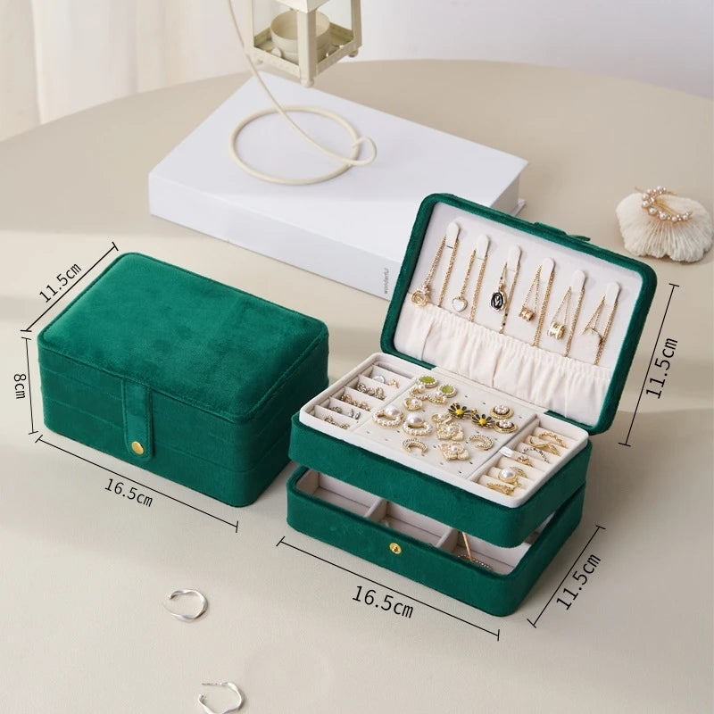 Boîte à bijoux de poche