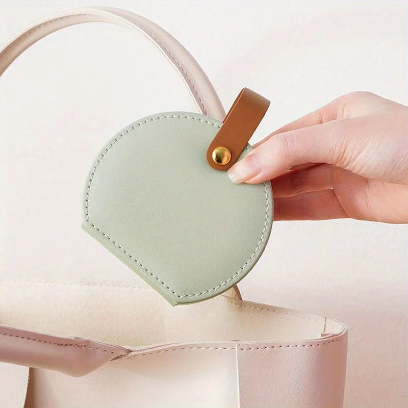 Boîte à bijoux ronde format pochette