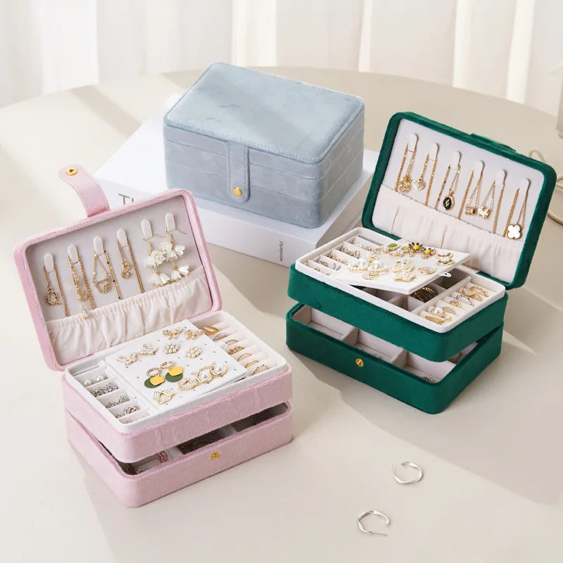 Boîte à bijoux de poche